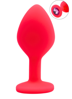 Plug bijou rose Medium - DB-RY068PNK
